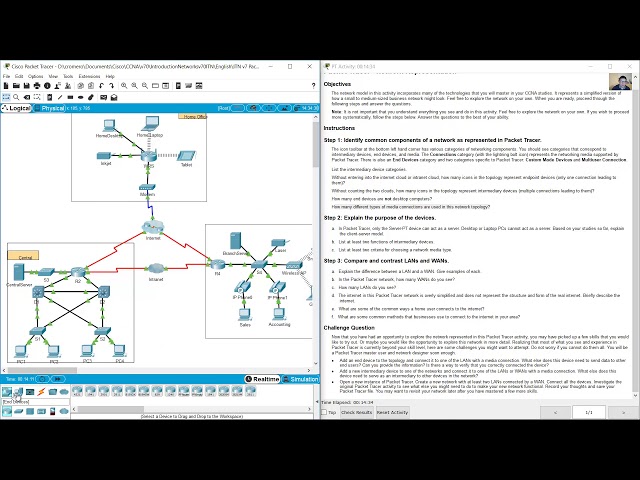 1.5.7 Packet Tracer - Network Representation class=