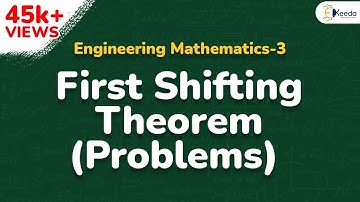 First Shifting Theorem (Problems) - Laplace Transform - Engineering Mathematics 3