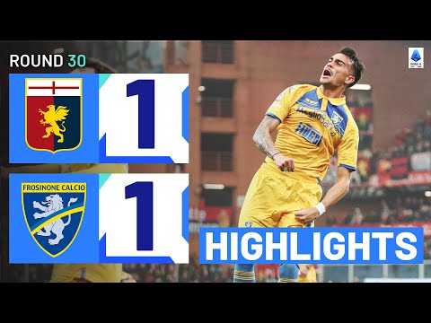 GENOA-FROSINONE 1-1 | HIGHLIGHTS | Renier finds the equaliser for Frosinone | Serie A 2023/24