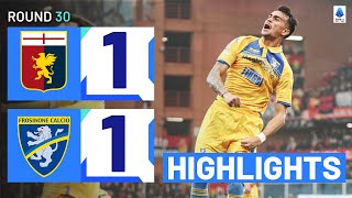 GENOA 1-1 FROSINONE | HIGHLIGHTS | Renier finds the equaliser for Frosinone | Serie A 2023/24