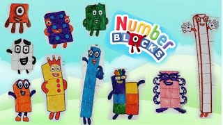 numberblocks | Number blocks cartoon | Number blocks dr... | Doovi