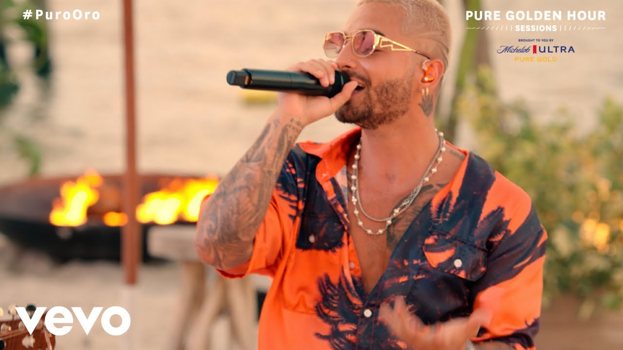 Maluma   ADMV Live From Michelob ULTRA Pure Golden Hour Sessions