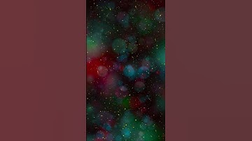 #4K #3D animation #Abstract festive motion background particle bokeh dust light rising,