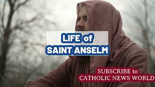 ST ANSELM of Canterbury Doctor of the Church and Archbishop known for his Philosophy of God HD