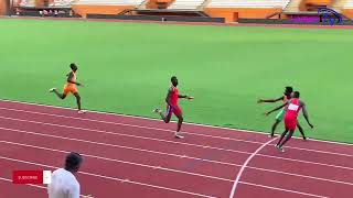 Burkina Faso 🇧🇫 win U18 boys 1000m medley final. 5 Nation Athletics Championship. Abidjan2024.