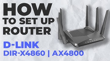 ✅ How to Setup D-Link DIR-X4860 | How to Set Up D-Link AX4800 DIR-X4860 WiFi Router