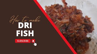 කරවල රසට තෙල් දාන හැටි| Dried Fish Fry |karawala thel dala| @cook with niranji
