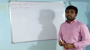 Electric field intensity due to isolated point charge || class 12 physics ||