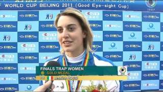 Trap Women Interview - ISSF World Cup Series 2011, Shotgun Stage 4, Beijing (CHN) screenshot 3