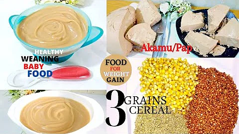 How To Make Akamu/Pap/Ogi From Scratch ~The Best Healthy Weaning Baby Food & For All Ages