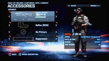 Battlefield 3 Weapons Gameplay PP-19 [1080p]