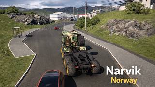 Narvik Norway | Beyond | ETS2 v1.57.2.4s | Euro Truck Simulator 2 (No Commentary)