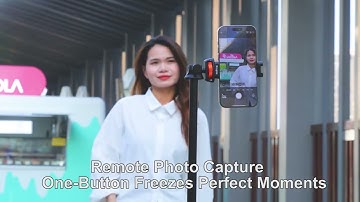 Wireless Remote Control with Zoom for iPhone & Android,Shutter with