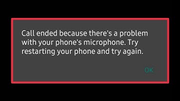 Fix Call ended because there