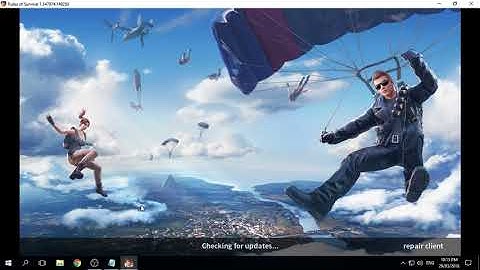 how to fix rules of survival fix error