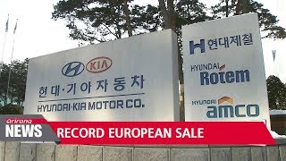 Hyundai Motor, Kia Motors Sell Almost One Million Cars In Europe In 2017