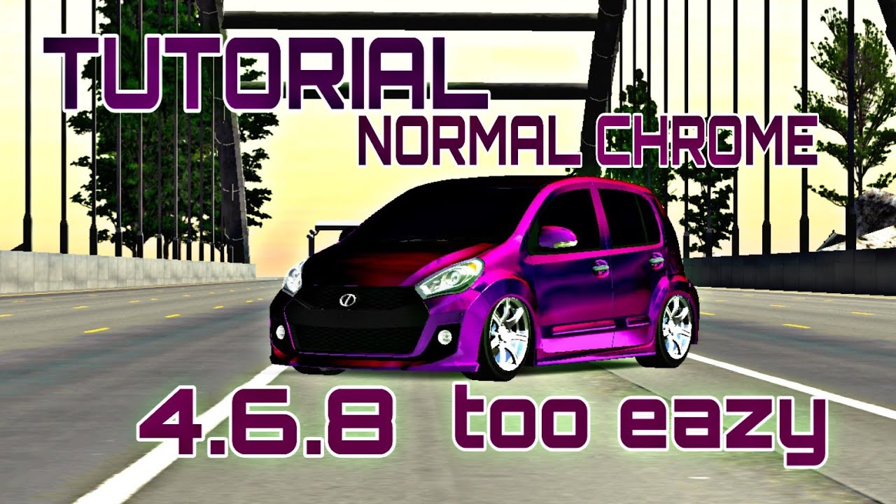 how-to-make-a-chrome-car-parking-multiplayer-4-6-8-youtube