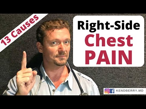 Right-Side CHEST PAIN (What it Means) 13 Causes