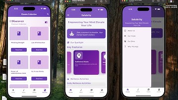 Flutter Wellness App UI - Meditation, Music & Ebooks | Full App Showcase