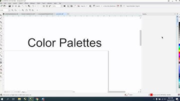 Corel Draw Tips & Tricks Color Palettes