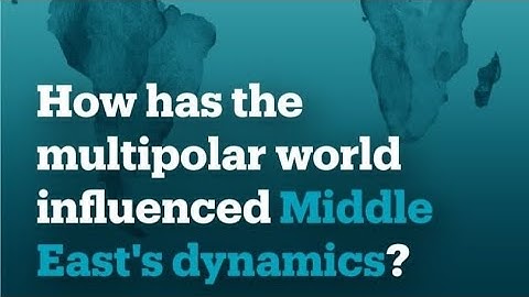 Multipolar world, great powers and the Middle East | CSS Current Affairs.  #internationalaffairs