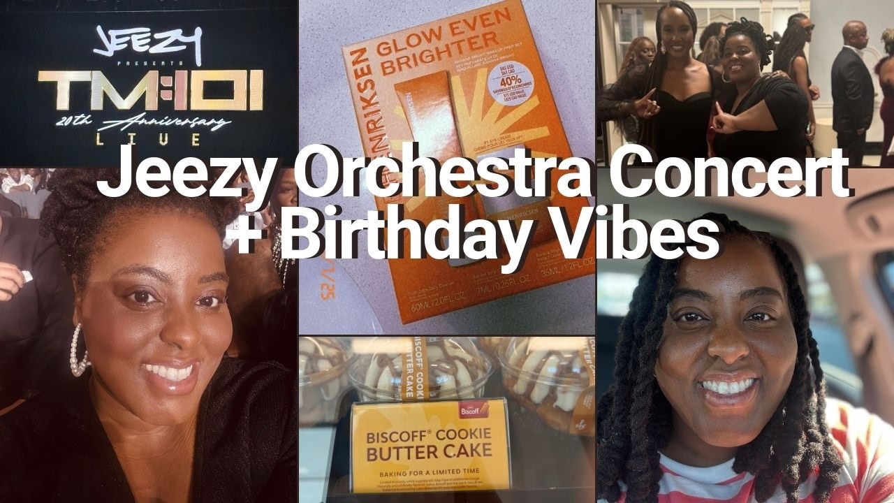 GRWM Before the Jeezy Orchestra Concert | Birthday Sephora Haul & Nothing Bundt Cake Tasting