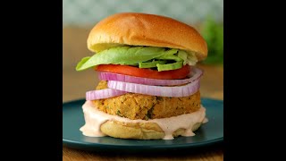 Chickpea Cauliflower Burger
