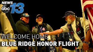 Veterans return home to warm welcome after full day in US Capitol on Blue Ridge Honor Flight