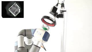 VISOR® Robotic application example: Fine positioning in the gripper