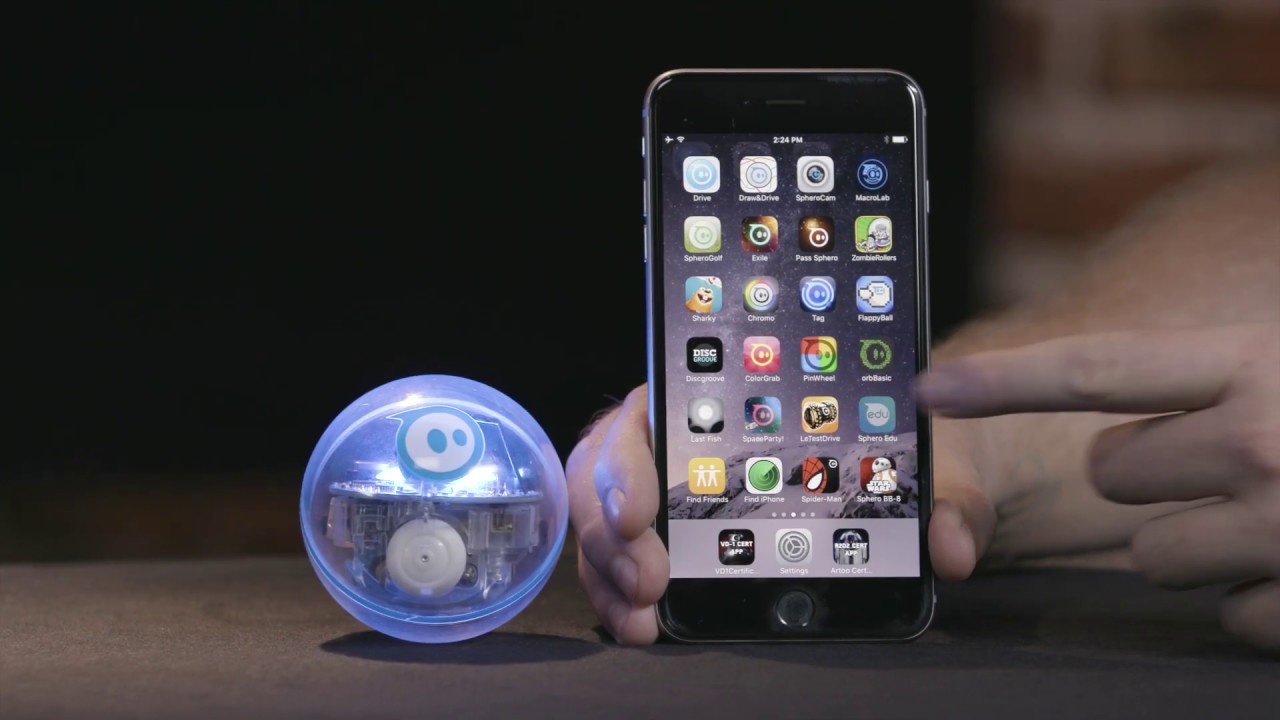 Sphero SPRK+ App demo