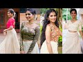 Styling One skirt & 8 different blouses🌼|Onam outfit ideas🌸|Saree Blouse ideas|Asvi Malayalam