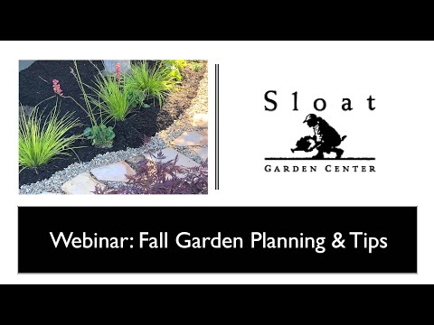 Vídeo: Autumn Garden Planner: dicas gerais para planejar um jardim de outono