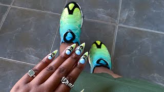 Nails to match my sneakers | Nike Air Kukini - Lemon Venom by Nail Journal 704 views 10 months ago 8 minutes, 15 seconds