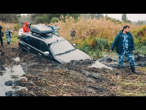 Видео: МАЖОР УТОПИЛ МАШИНУ.  ЯМА для TOYOTA PRADO 150.