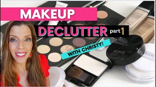 Makeup Declutter with Christy (Part 1)