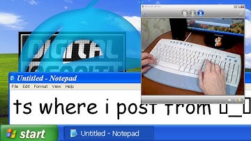 Creating and uploading a video entirely on Windows XP!