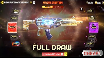 BUYING MAGMA ERUPTION MYTHIC DROP REDUX! PEACEKEEPER MK2 ARTIFACT | MYTHIC PEACEKEEPER FULL DRAW