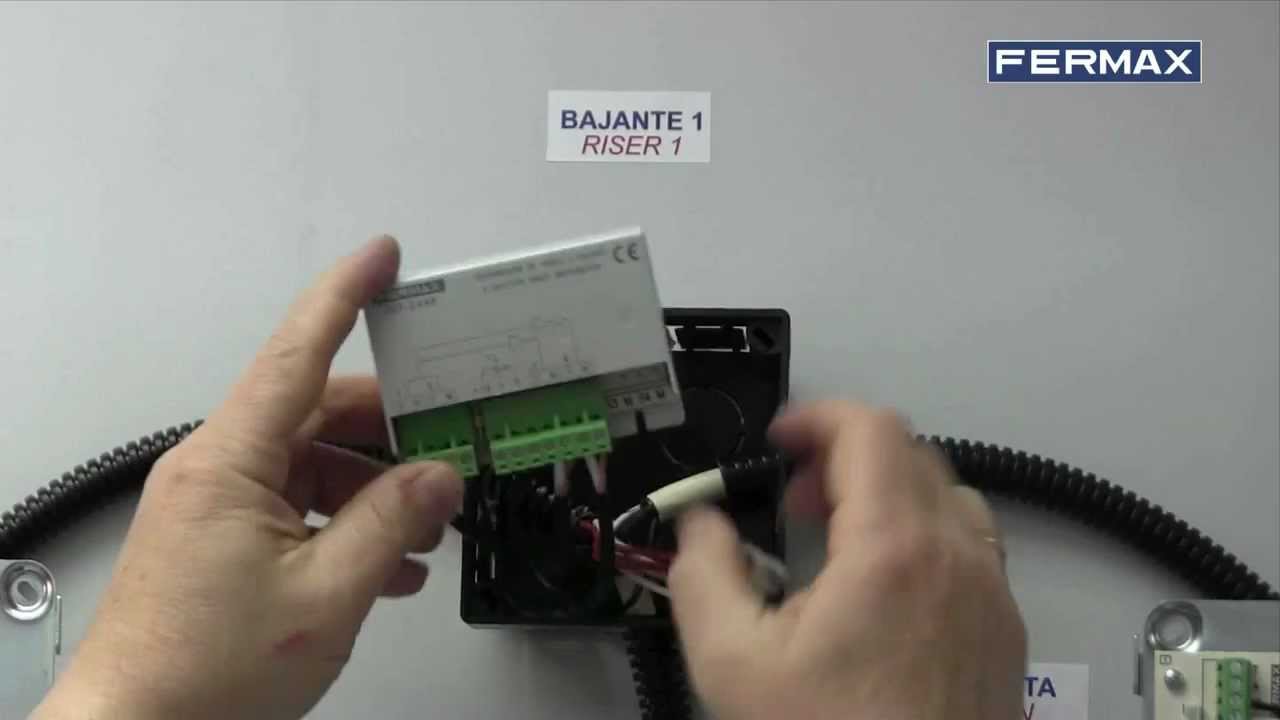 TUTORIAL] Instalación Teléfono Universal VEO de FERMAX 