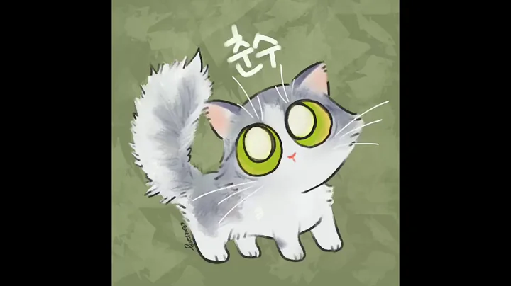 Cat drawing - CHUNSU