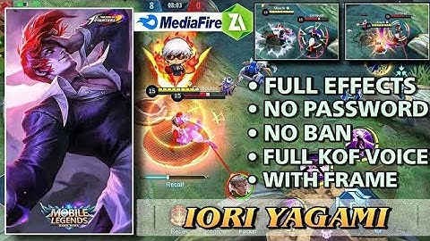 CHOU IORI YAGAMI KOF SKIN SCRIPT FULL EFFECTS + BACKGROUND + VOICE + FIX BUGS NO PASSWORD