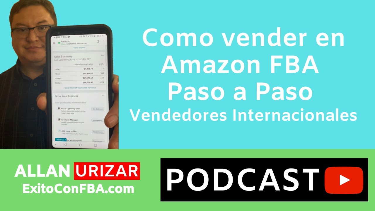Amazon FBA:🤩 Como vender en Amazon FBA Paso a paso - Vendedores ...