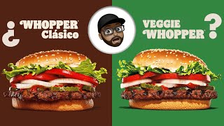 Reto Whopper Clásico vs Veggie Whopper