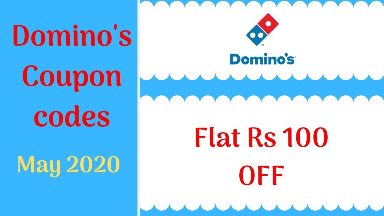 Domino's coupon codes May 2020 Latest dominos offers and coupons