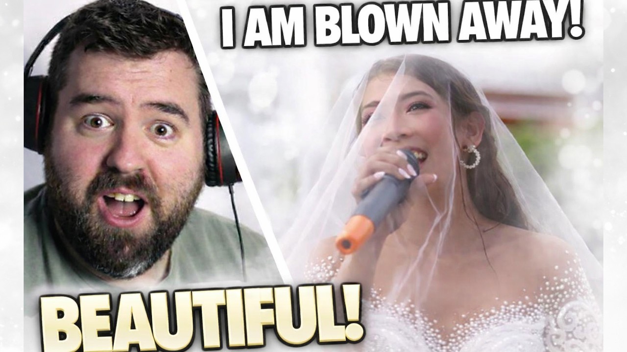 Filipino Bride SINGS HERSELF DOWN THE AISLE WITH ORIGINAL SONG! (He Knows) - Vocalist reacts