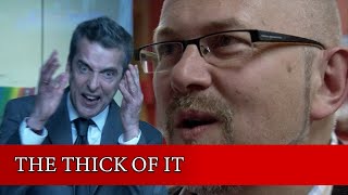 Malcolm Tucker's Chaos At The Radio Station | The Thick of It | BBC Comedy Greats