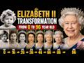 Queen Elizabeth Transformation: Then vs Now (Age 0–96) Years Old