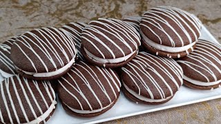 WHOOPIE PIE - the most delicious cookies at home in 5 minutes! The cookies melt in your mouth!