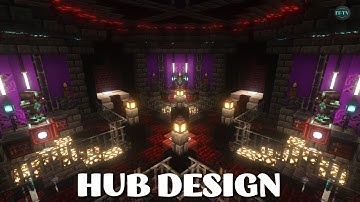 Ultimate Minecraft Hub Design | Complete Build Guide