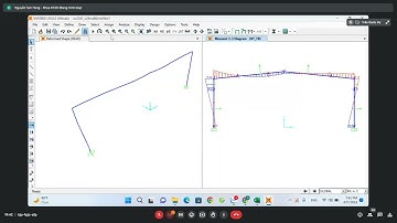 Đồ Án Kết Cấu Thép 2 - Buổi 6: Xuất Nội Lực Từ Sap2000