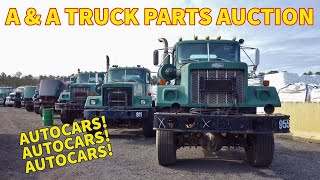 Autocar Trucks At Auction  A&A Truck Parts